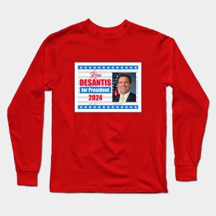 Ron Desantis for President 2024 Long Sleeve T-Shirt